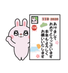 煽りたいうさぎの年末年始2020（個別スタンプ：26）