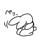 うさぎのゆるいやつ（個別スタンプ：5）