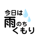 毎日使える天気スタンプ（個別スタンプ：9）