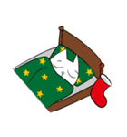三白眼ネコのクリスマス（個別スタンプ：6）