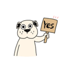 ブルドッグのブルさん。2（個別スタンプ：3）