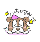 ヒーローくまさんの日常会話スタンプ（個別スタンプ：5）