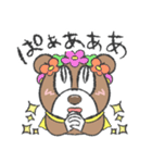 ヒーローくまさんの日常会話スタンプ（個別スタンプ：14）