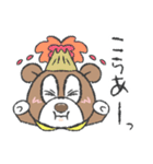 ヒーローくまさんの日常会話スタンプ（個別スタンプ：18）