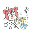 ヒーローくまさんの日常会話スタンプ（個別スタンプ：21）