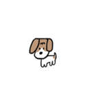 まゆいぬ（個別スタンプ：1）