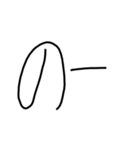 日常で使える文字スタンプ（個別スタンプ：18）