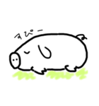 ぶーぶーブタスタンプ（個別スタンプ：4）