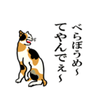 2020江戸の猫ちゃん冬の挨拶（個別スタンプ：5）
