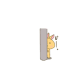 うさぎのりーとん（個別スタンプ：2）