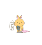 うさぎのりーとん（個別スタンプ：16）