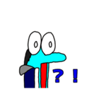 顔がうるさい生物（個別スタンプ：8）
