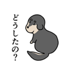 リラックスフンド（個別スタンプ：9）