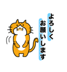 トラチャねこお（個別スタンプ：7）