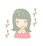 外巻きヘアの女の子たち（個別スタンプ：29）