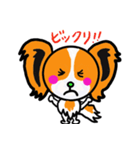 甘えん坊パピヨン犬リロ（個別スタンプ：5）