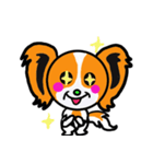 甘えん坊パピヨン犬リロ（個別スタンプ：9）