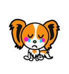甘えん坊パピヨン犬リロ（個別スタンプ：15）