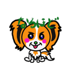 甘えん坊パピヨン犬リロ（個別スタンプ：16）