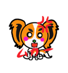 甘えん坊パピヨン犬リロ（個別スタンプ：18）