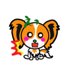 甘えん坊パピヨン犬リロ（個別スタンプ：19）