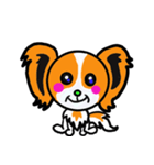 甘えん坊パピヨン犬リロ（個別スタンプ：21）