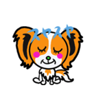 甘えん坊パピヨン犬リロ（個別スタンプ：22）