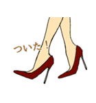 秋色お洒落が好きな女の子（個別スタンプ：4）