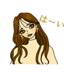 秋色お洒落が好きな女の子（個別スタンプ：5）