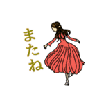 秋色お洒落が好きな女の子（個別スタンプ：20）