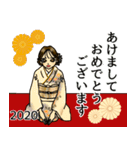 秋色お洒落が好きな女の子（個別スタンプ：40）