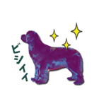 ニューファンドランドのイラスト風スタンプ（個別スタンプ：10）