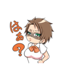 すっごくかわいい姉妹♡（個別スタンプ：16）