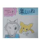 ドック＆ハッピーウルフ2（個別スタンプ：5）