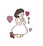 だって女の子だもん.（個別スタンプ：2）
