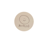 手描きにこちゃん（個別スタンプ：3）