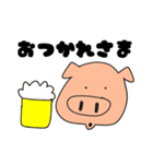 豚まるスタンプ（個別スタンプ：16）
