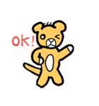おっさん子ライオン（個別スタンプ：3）