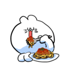 美味しいものがあるのが悪い（個別スタンプ：10）