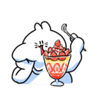 美味しいものがあるのが悪い（個別スタンプ：35）