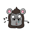 ハムスターゴリラ（個別スタンプ：6）