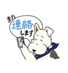 ワイヤーフォックステリアのアニーとルーク（個別スタンプ：6）