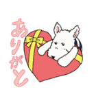 ワイヤーフォックステリアのアニーとルーク（個別スタンプ：11）