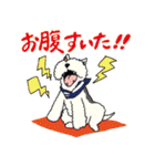 ワイヤーフォックステリアのアニーとルーク（個別スタンプ：25）