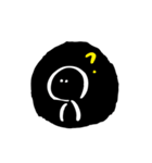 筆文字缶バッジ (モノPOP)（個別スタンプ：10）