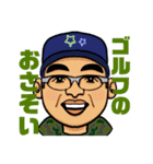 愉快なゴルフ仲間（個別スタンプ：10）