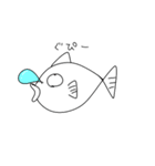 ただの魚 ver.3（個別スタンプ：22）