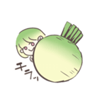紅芯大根ちゃん（個別スタンプ：10）