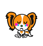 イケメン犬 パピヨンリロ（個別スタンプ：15）