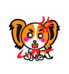 イケメン犬 パピヨンリロ（個別スタンプ：18）